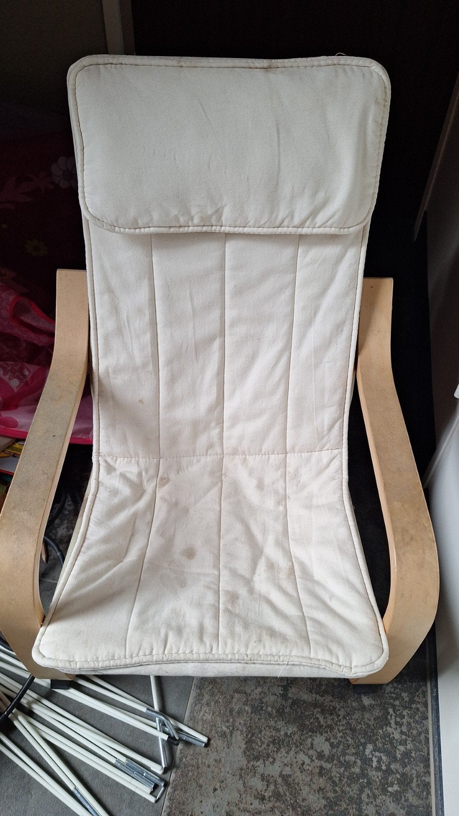 Ikea poang kinderfauteuil, Kinderen en Baby's, Ophalen, Gebruikt, Stoel(en)