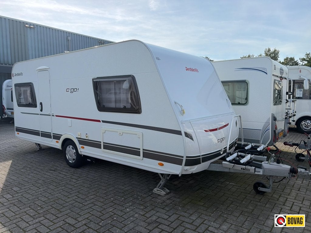 Dethleffs C'Go 495 FR, Fietsenrek, Rondzit, Bedrijf, Overige typen