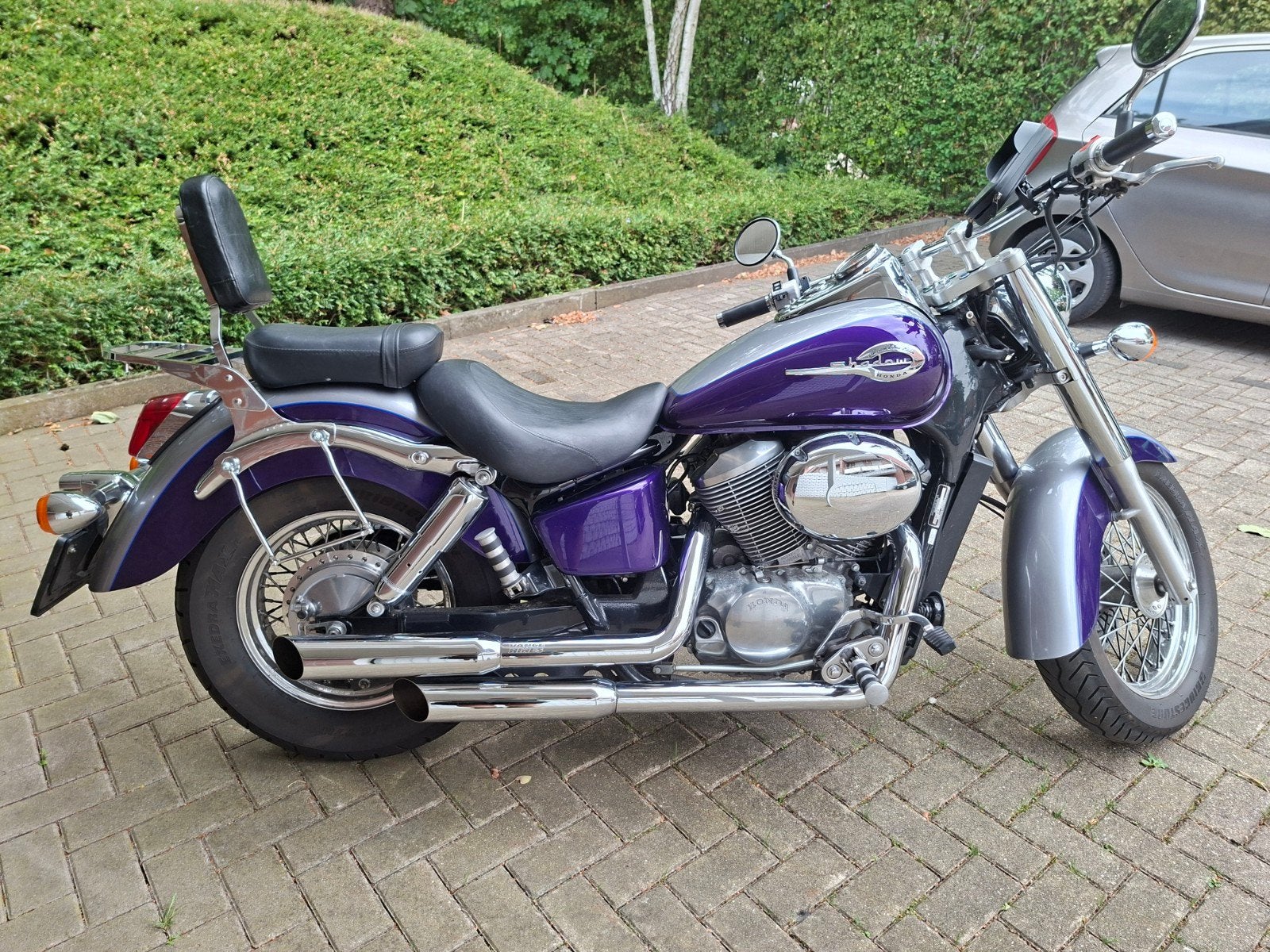 Honda Shadow VT750 BJ-1998 paars grijs/zilver, Particulier, Chopper