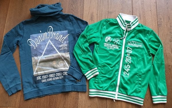 Cars Trui en Groene Zomerjas van Outfitters Nation (176), Kinderen en Baby's, Kinderkleding | Maat 176, Gebruikt, Ophalen of Verzenden