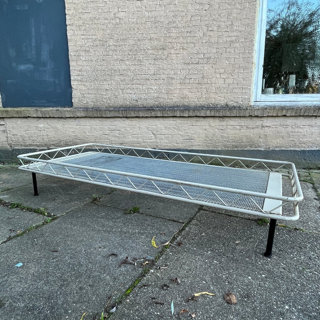 jaren 50 60 Arielle door Cordemeijer Rietveld voor Auping, Ophalen, Gebruikt, 90 cm, Eenpersoons