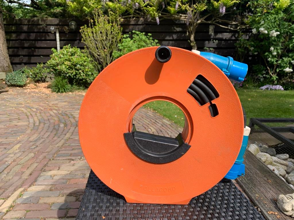 Verlengsnoer op haspel - 3G1.5mm² -30 meter, Ophalen, Gebruikt