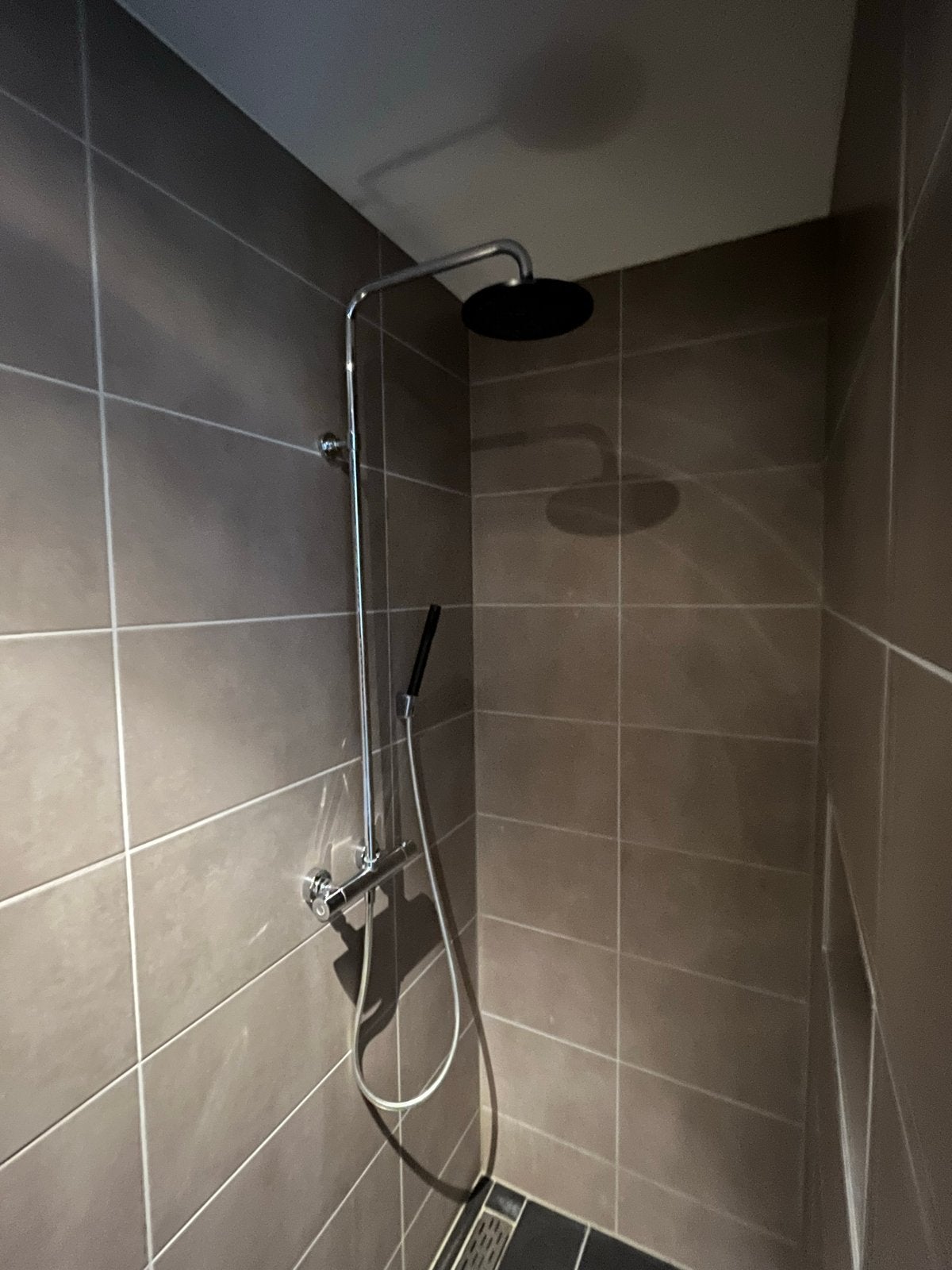 Douche- en badkraan, Ophalen, Gebruikt, Chroom, Douche