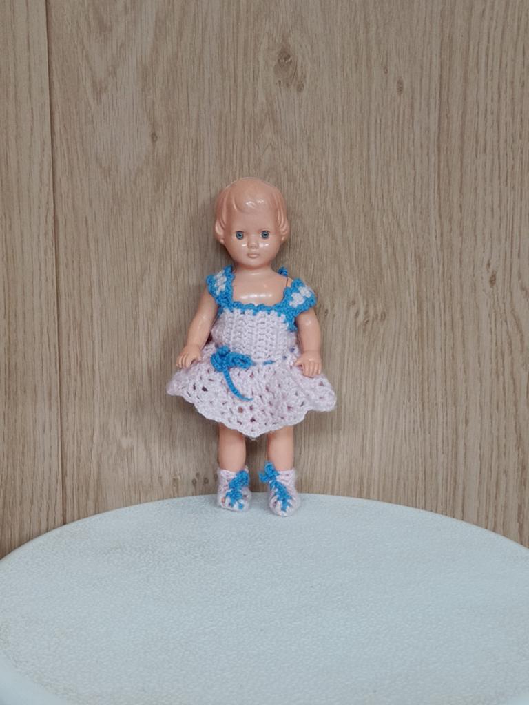 Mooi popje jaren '60, Verzamelen, Poppen, Ophalen of Verzenden, Gebruikt, Pop