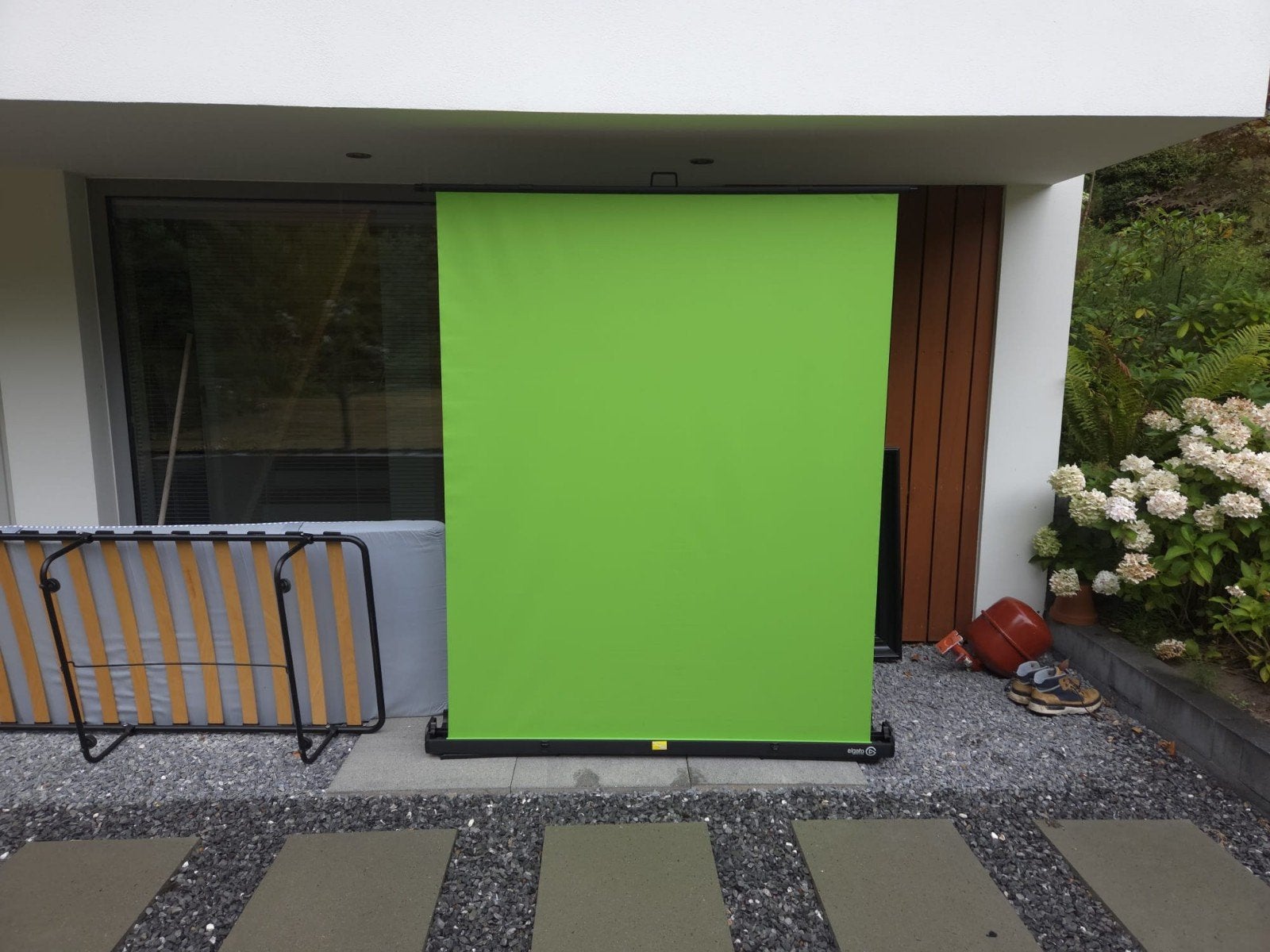 greenscreen 160 cm breed, Ophalen, Zo goed als nieuw