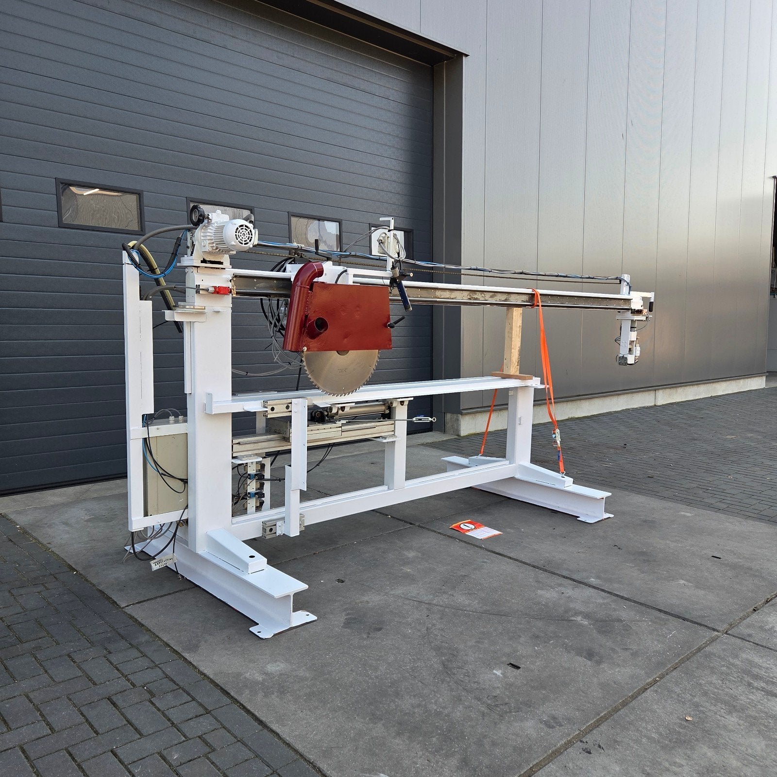 Harwi afkortzaag 4meter afkorten *** hout sandwich kunstof, Doe-het-zelf en Verbouw, 70 mm of meer, Ophalen of Verzenden, Zo goed als nieuw