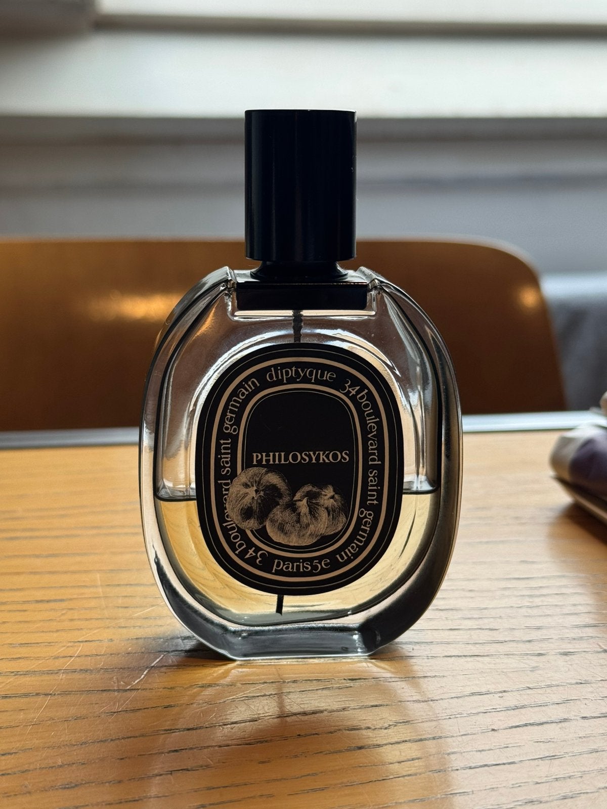 Diptique Philosykos eau de parfum 75ml halfvol, Ophalen of Verzenden, Gebruikt
