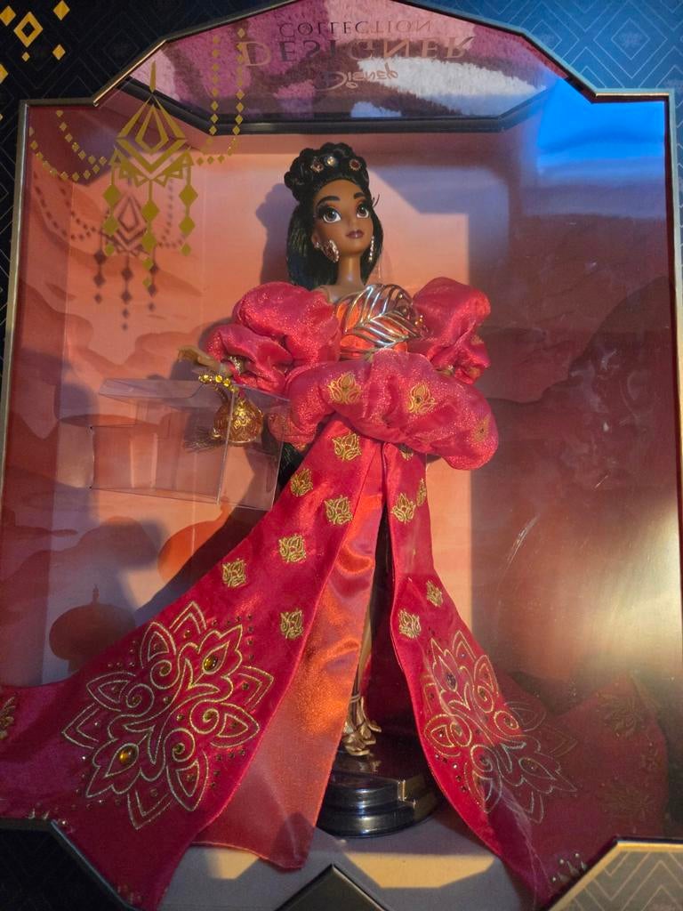 Disney store designer Jasmin limited edition doll, Ophalen of Verzenden, Overige figuren, Nieuw, Overige typen