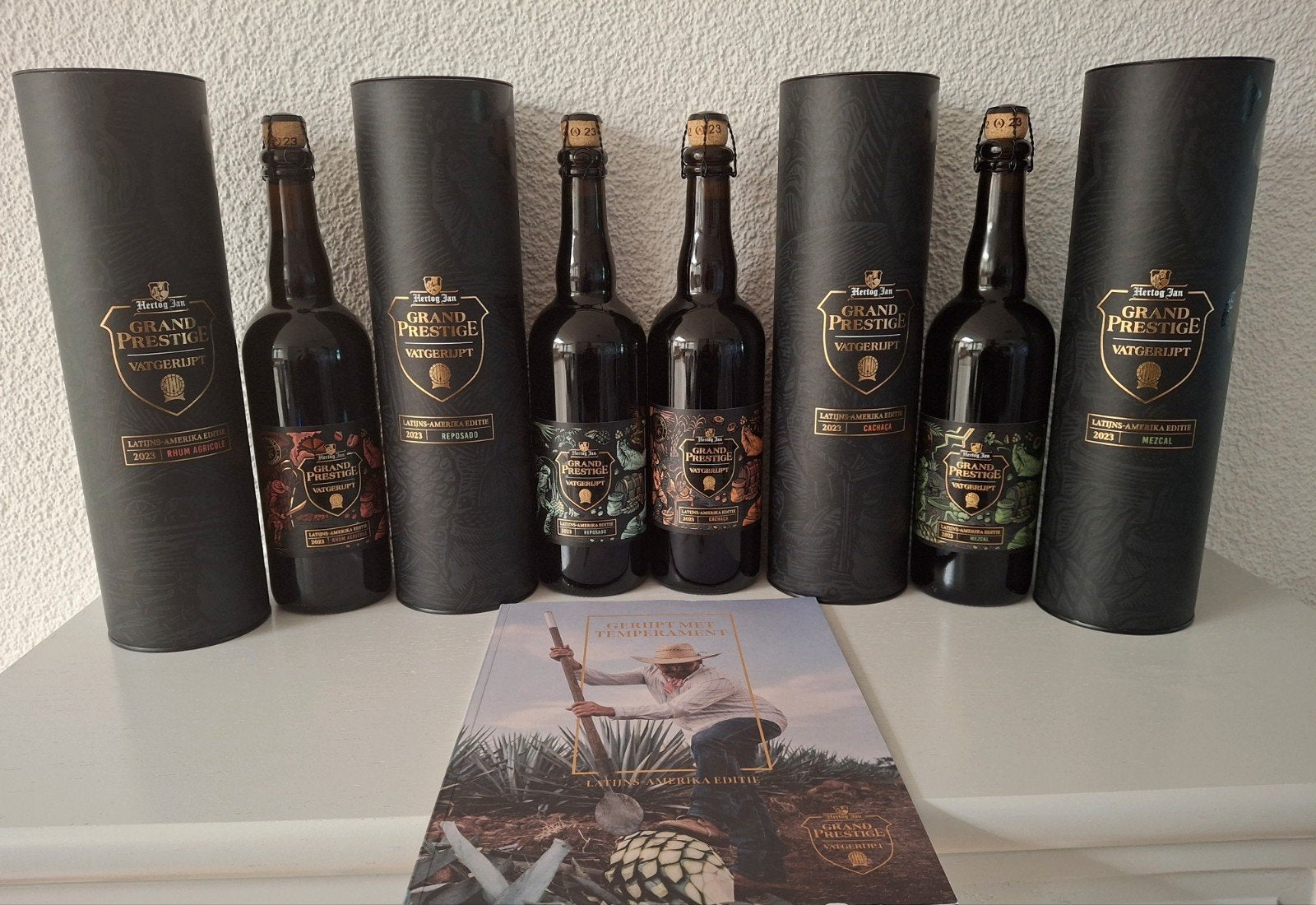 Hertog Jan Grand Prestige Vatgerijpt 2023- Latijns Amerika, Ophalen of Verzenden, Nieuw, Flesje(s), Hertog Jan