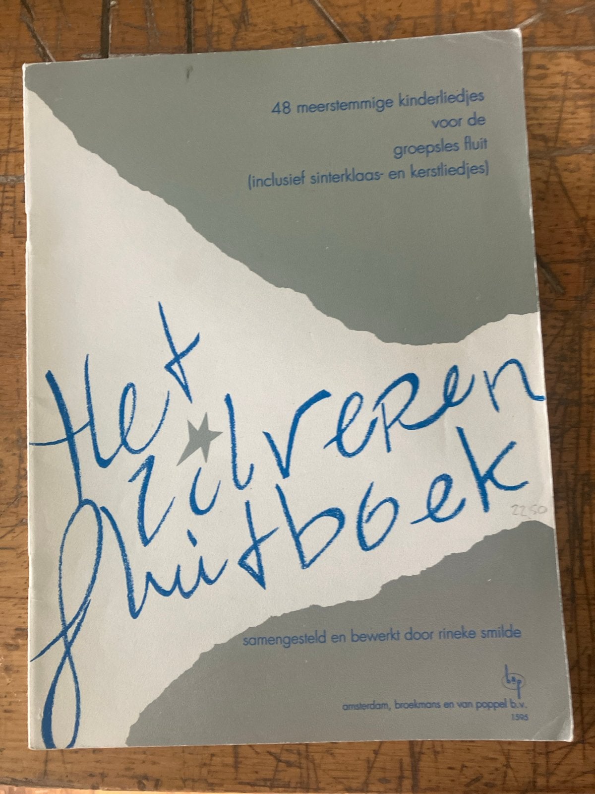 Het Zilveren Fluitboek: 48 kinderliedjes voor groepsles flui, Gebruikt, Overige genres, Les of Cursus, Dwarsfluit of Piccolo