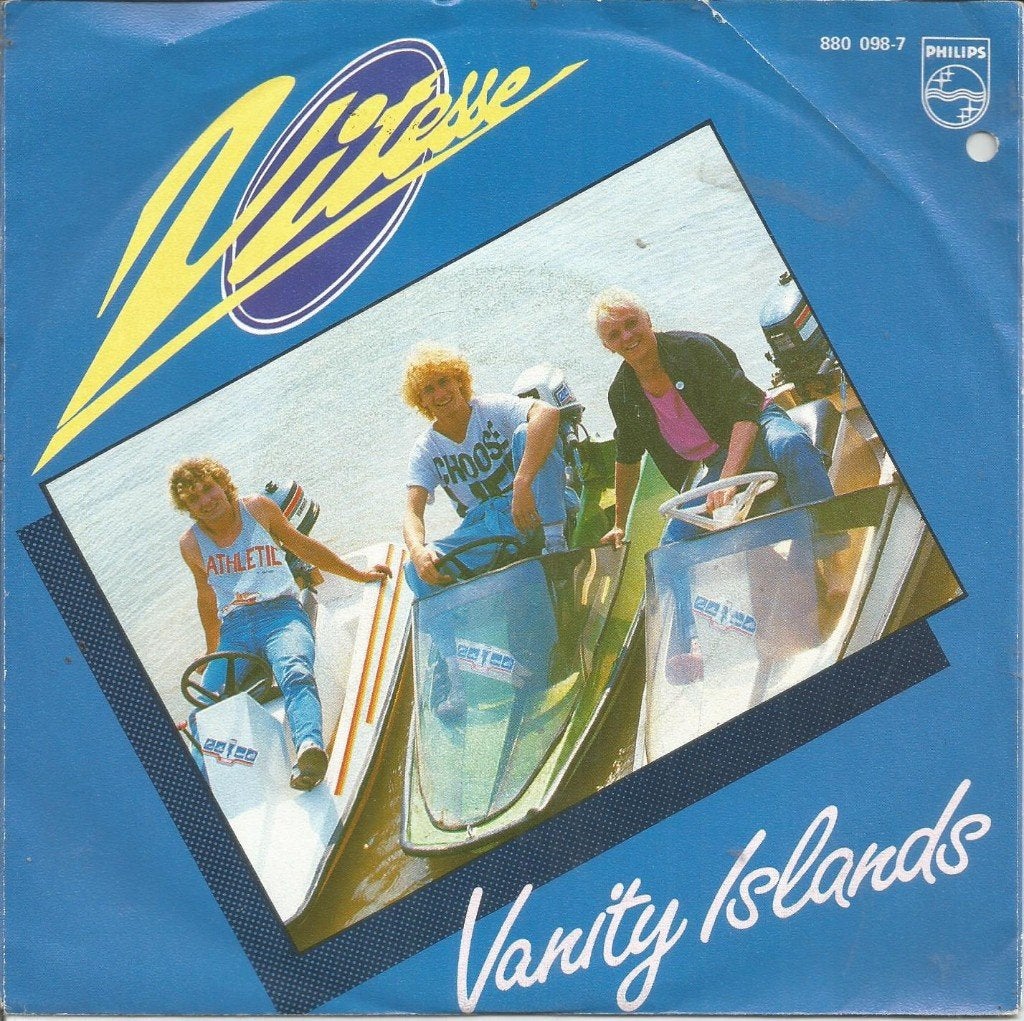 Vitesse – Vanity Islands (1984), Cd's en Dvd's, Fotohoes, 7 inch, Ophalen of Verzenden, Zo goed als nieuw