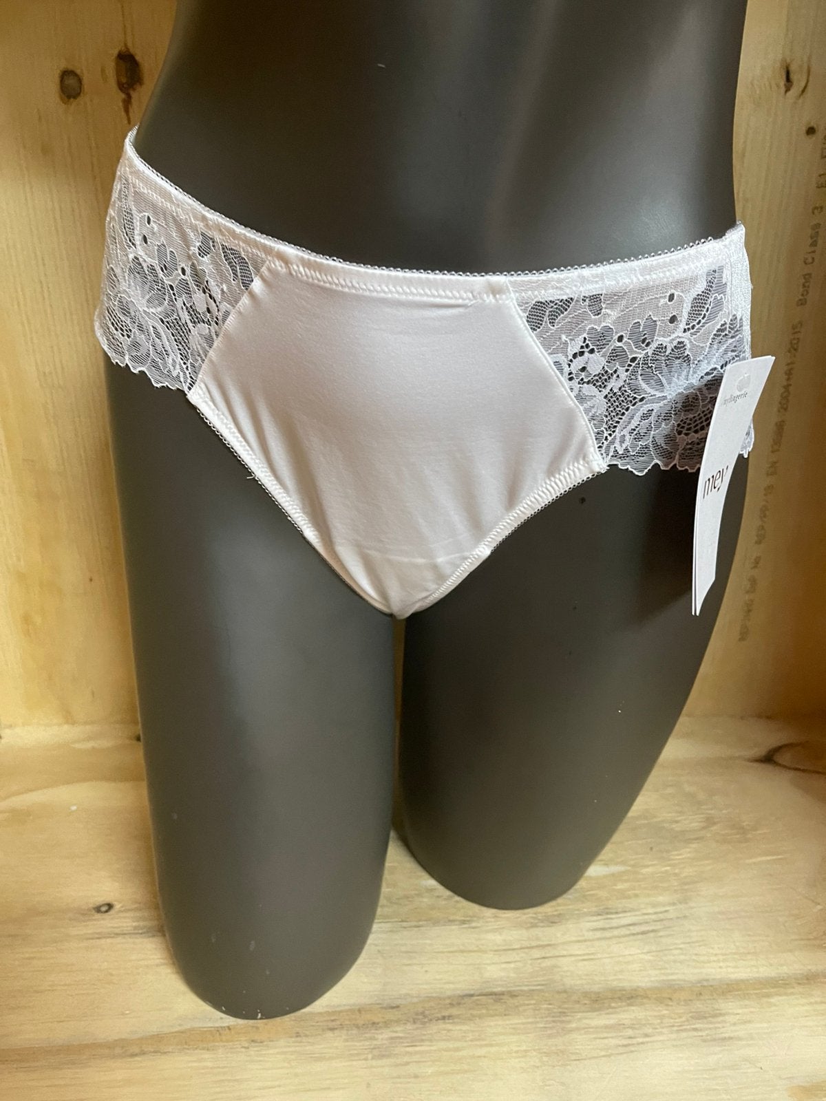 Mey string Maat 42 Kleur wit Model 79282, Verzenden, Wit, String