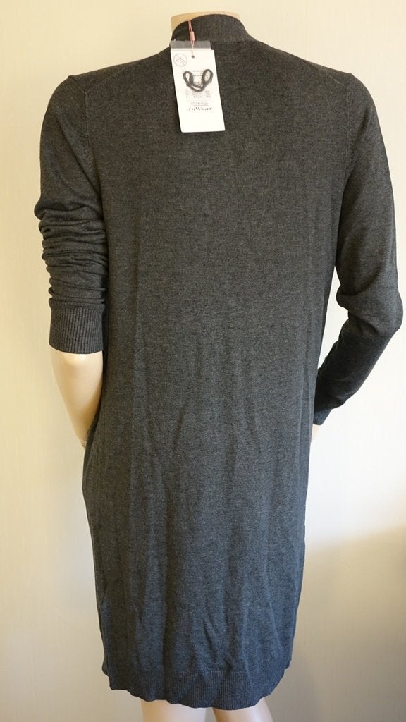 nieuw lang INWEAR vest grijs, Verzenden, Nieuw, Maat 34 (XS) of kleiner, Grijs