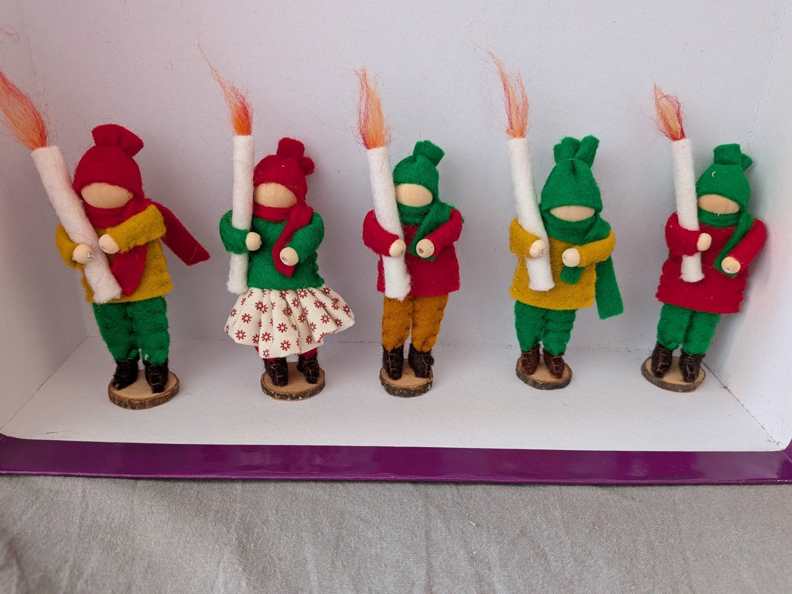 kerst kindje, Ophalen of Verzenden, Nieuw, Figuurtje(s), Wolvilt