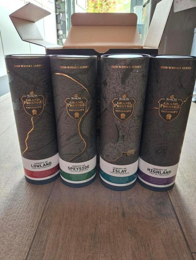 Hertog Jan Grand Prestige Vatgerijpt 2020 Whisky, Ophalen of Verzenden, Nieuw, Flesje(s)