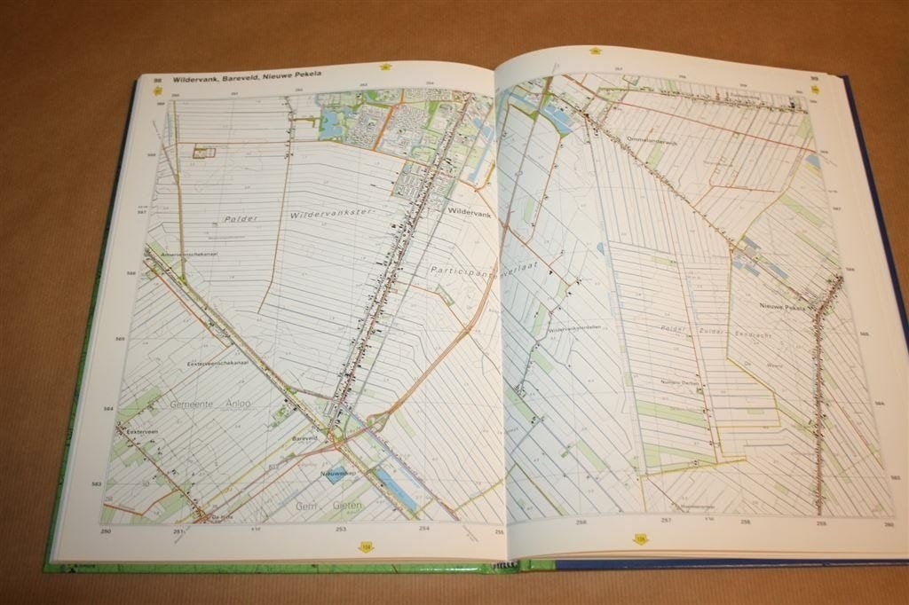 Grote provincie atlas. 1:25 000. Groningen., Ophalen of Verzenden, Gelezen