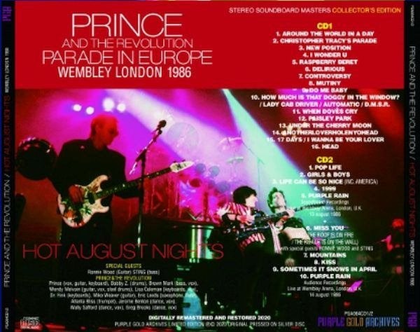 Prince - Wembley London 1986 Feat. Ron Wood & Sting 2CD, Import, Nieuw in verpakking, Album, Verzenden