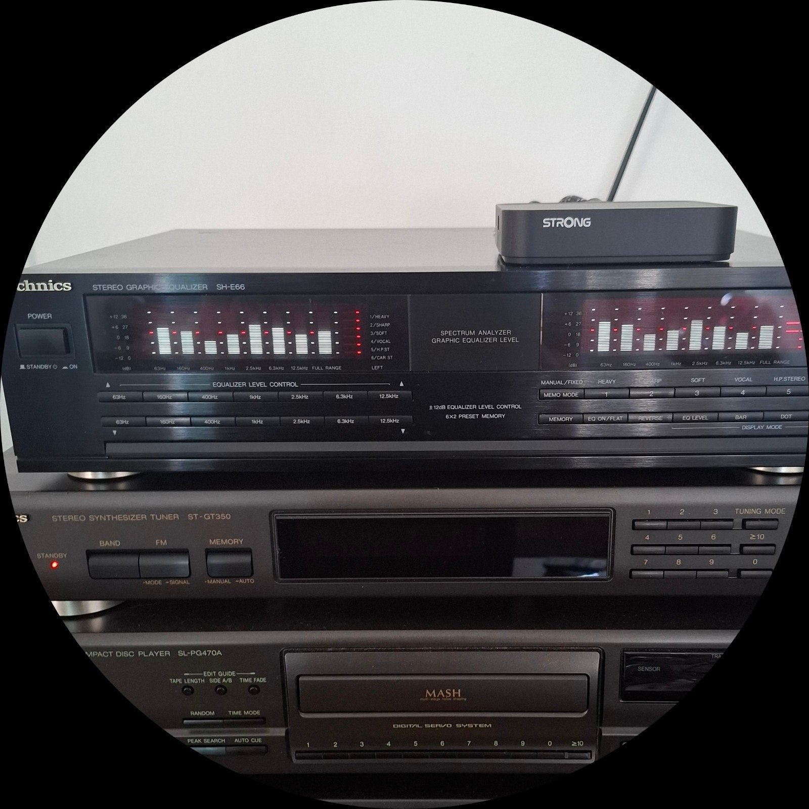 Technics Equalizer SH-E66, Ophalen of Verzenden
