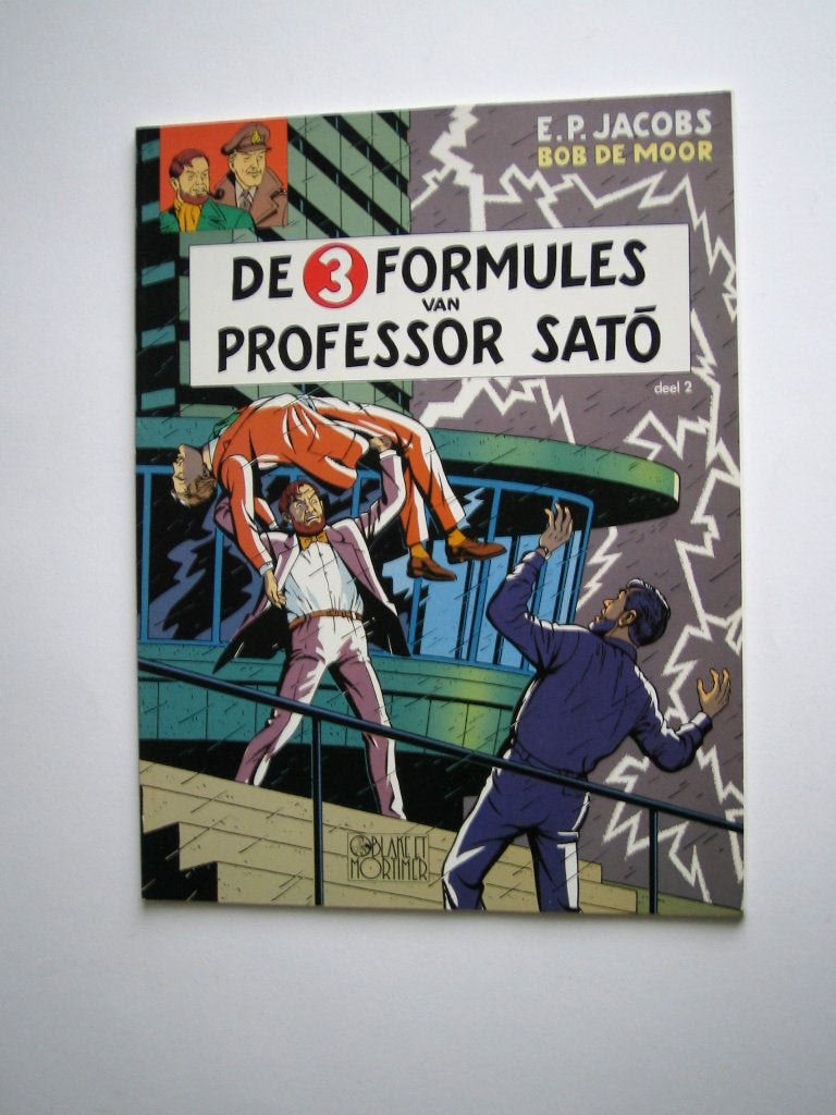 Blake en Mortimer, De 3 formules van professor Sato, Jacobs, Edgar P. Jacobs, Eén stripboek, Nieuw, Ophalen of Verzenden