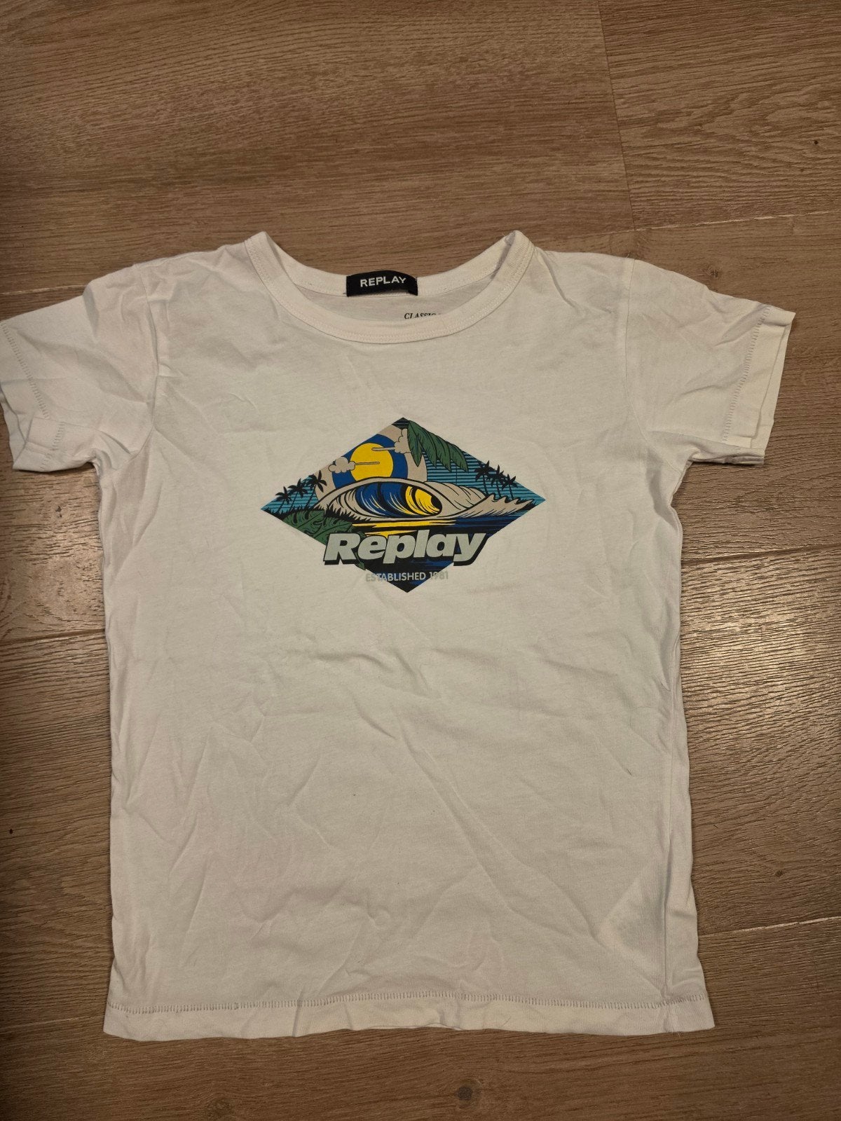 Shirtje van Replay maat 140, Ophalen of Verzenden, Zo goed als nieuw, Jongen, Shirt of Longsleeve