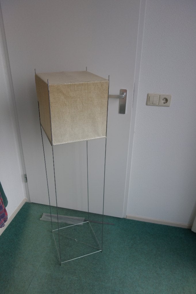 Lotek lampekap, Ophalen, Gebruikt, Klassiek design, Stof