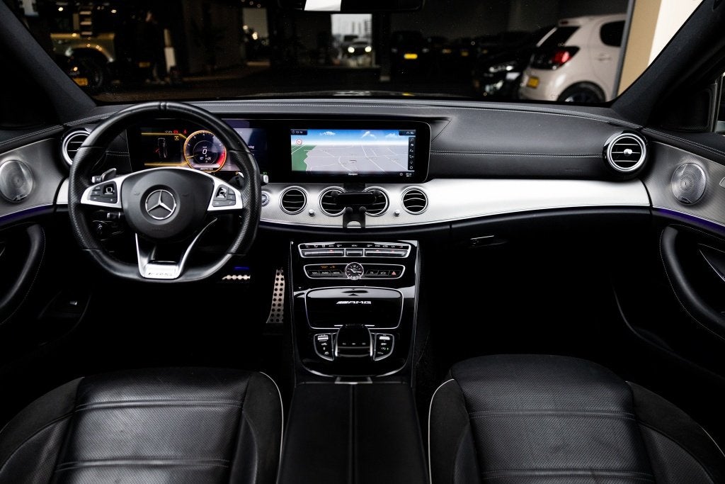 Mercedes-Benz E-Klasse Estate AMG 63 S 4M. Pr. Pl. | 360 Cam, Gebruikt, 138 €/maand, Zwart, Vierwielaandrijving