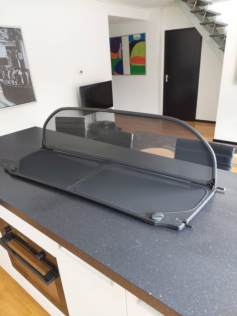 Bmw 3 serie  cabrio e93 windscherm  origineel, Eu, Gebruikt, Eu, Ophalen of Verzenden