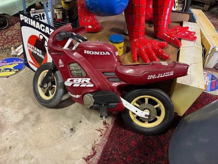 Honda CBR 600F loopmotor voor kinderen, Kinderen en Baby's, Speelgoed | Buiten | Voertuigen en Loopfietsen, Ophalen, Gebruikt