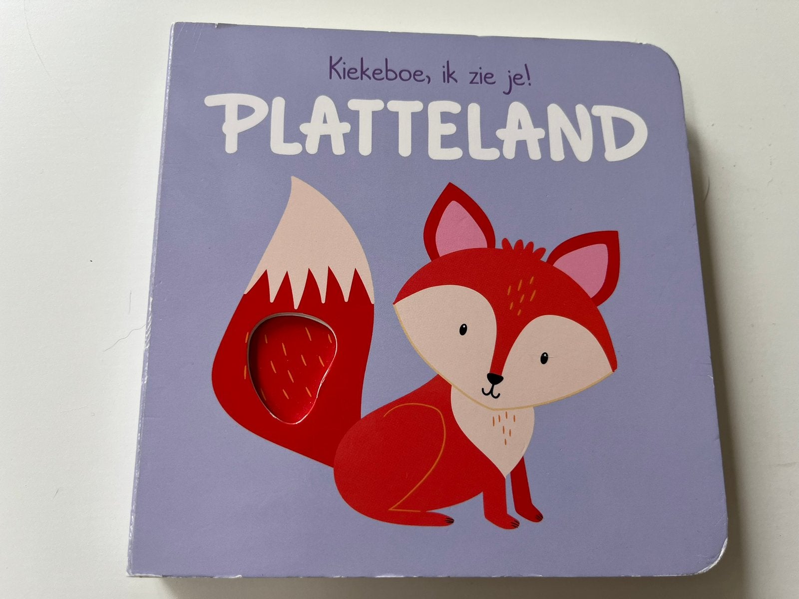 Kiekeboe, ik zie je! Platteland baby voel boek dikke blz, Ophalen of Verzenden, Zo goed als nieuw, Uitklap-, Voel- of Ontdekboek