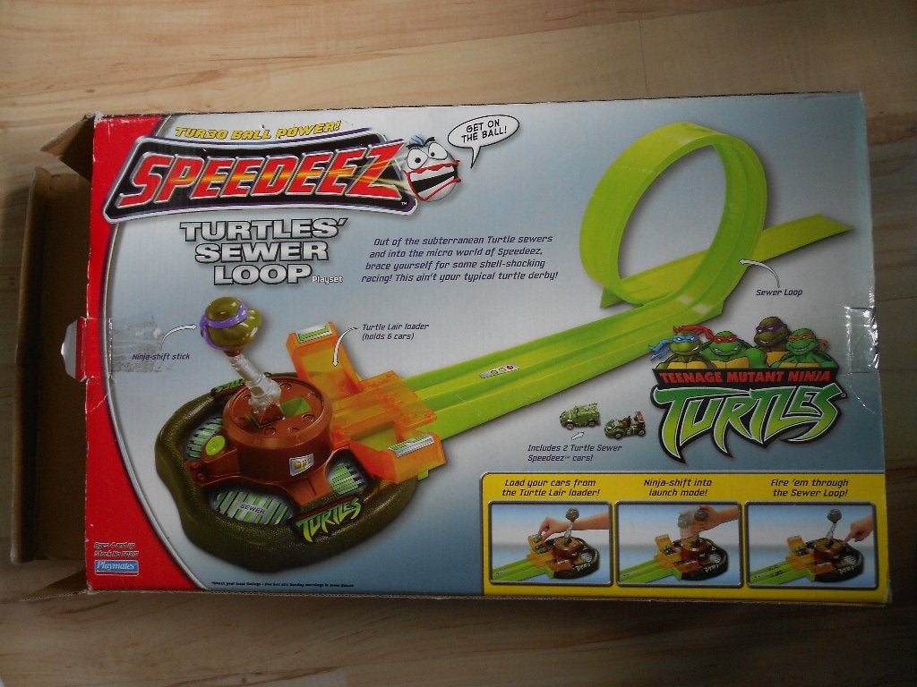 Turtles Sewer Loop Playset Ninja Turtles speedeez, Verzamelen, Ophalen, Gebruikt