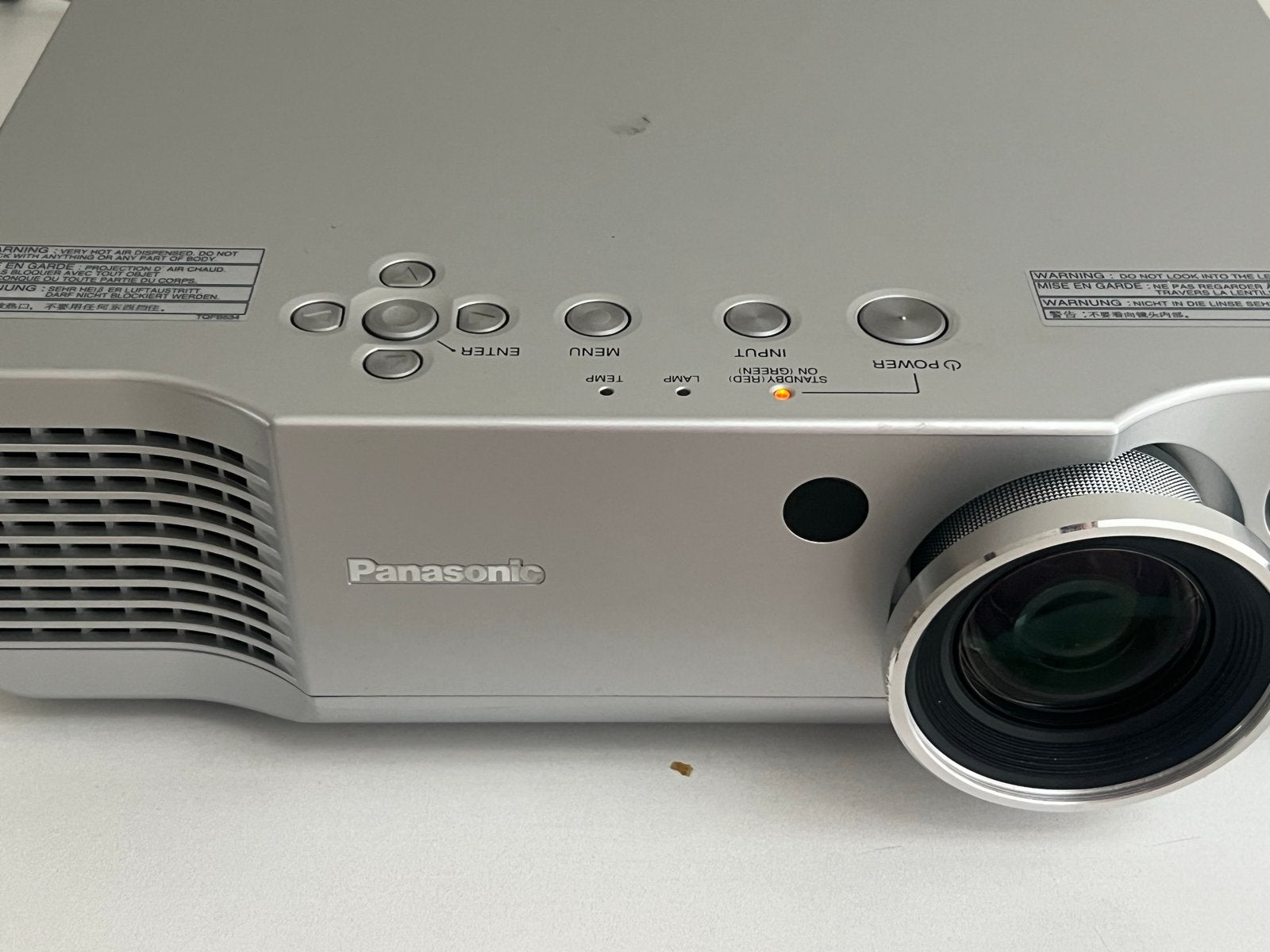 Panasonic PT-AE900E LCD Projector met afstandsbediening, Ophalen of Verzenden, Gebruikt, LCD, Overige resoluties