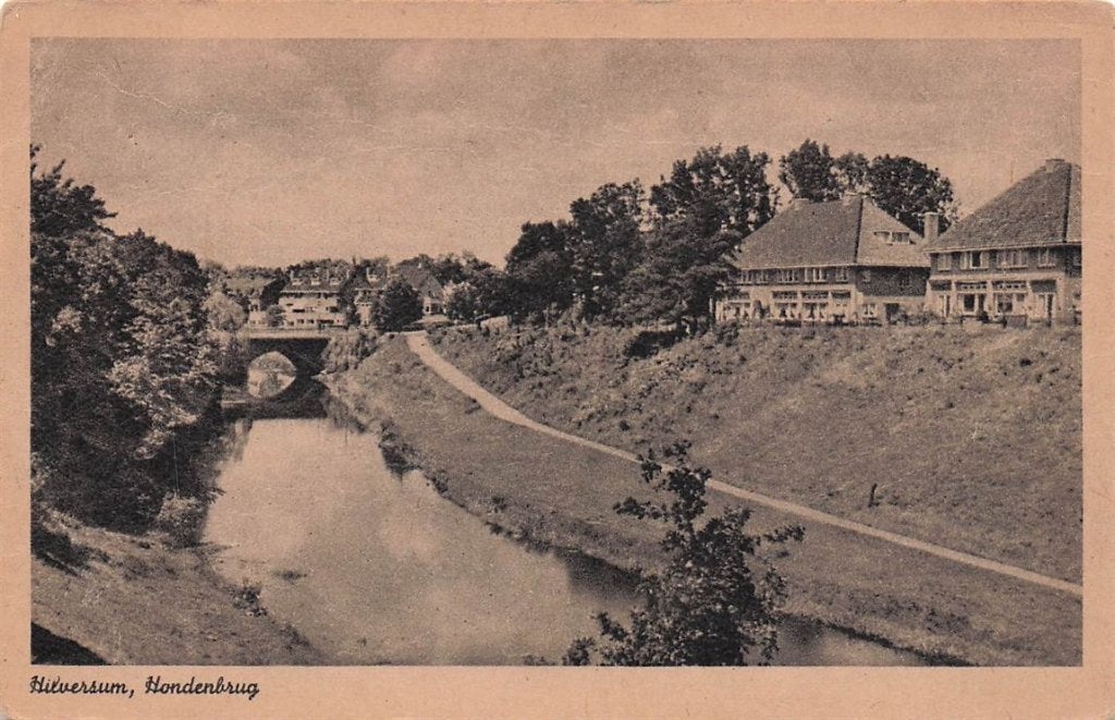 703-011-047 Hilversum Hondenbrug, Verzenden, Voor 1920, Noord-Holland