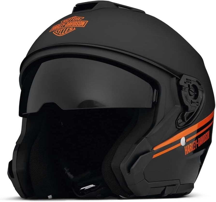 Harley Davidson Maywood II H33 Jethelm met vizier T.E.A.B., Motoren, Kleding | Motorhelmen, Ophalen, Heren, L, Tweedehands