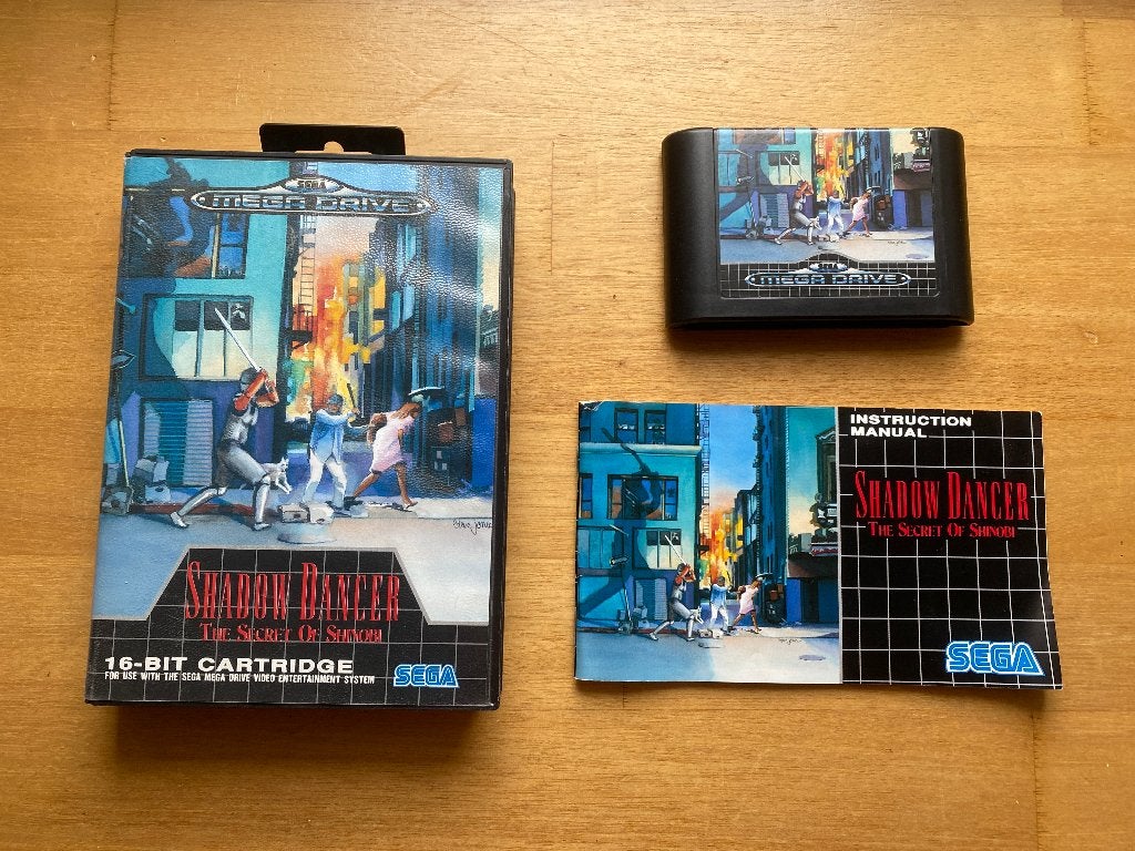 Shadow dancer sega mega drive, 1 speler, Racen en Vliegen, Ophalen of Verzenden, Zo goed als nieuw