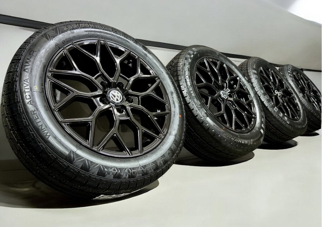 MAN TGE Volkswagen Crafter velgen 18 inch verzwaard zwart, Niet ingevuld, 18 inch, Bestelwagen, Banden en Velgen