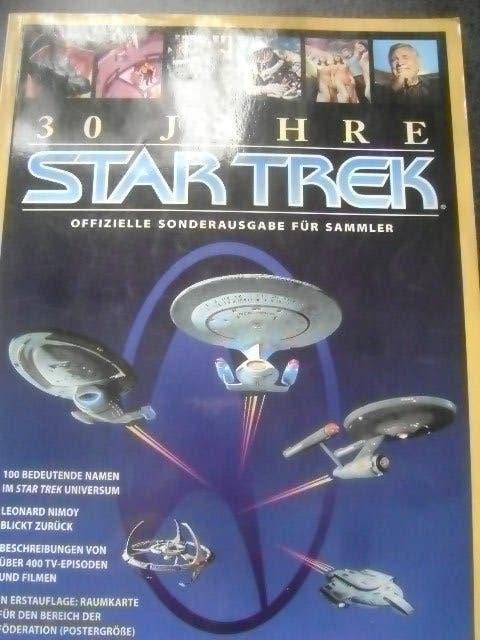 30 jahre star trek--offizielle sonderausgabe für sammler, Ophalen of Verzenden, Zo goed als nieuw