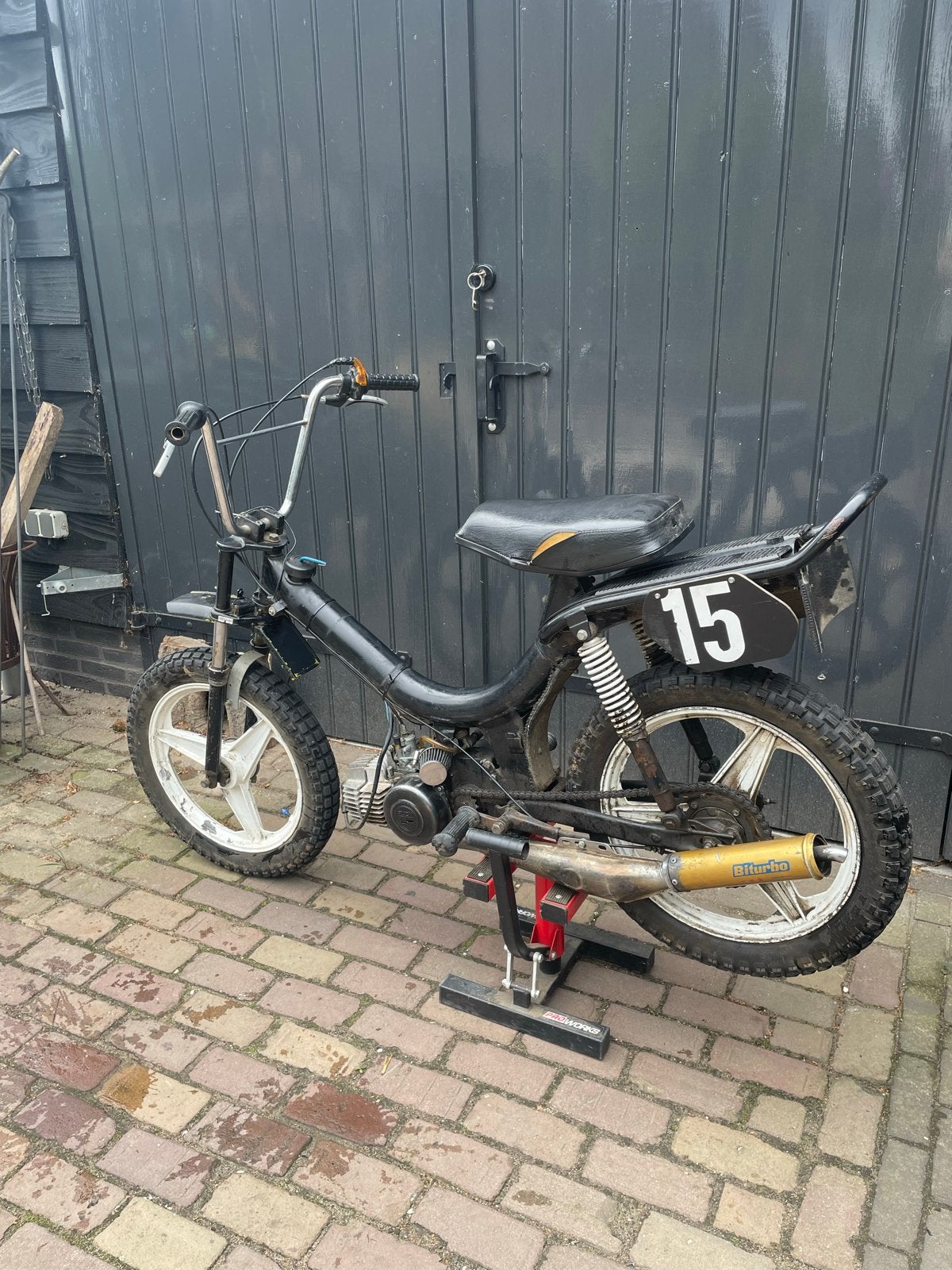 Puch Cross Brommer 50cc met Noppenbanden, Ophalen of Verzenden, Gebruikt, Overige merken
