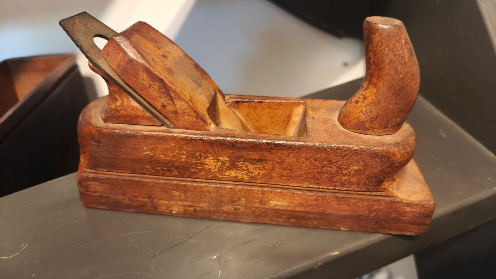 vintage houten blokschaaf, Ophalen of Verzenden