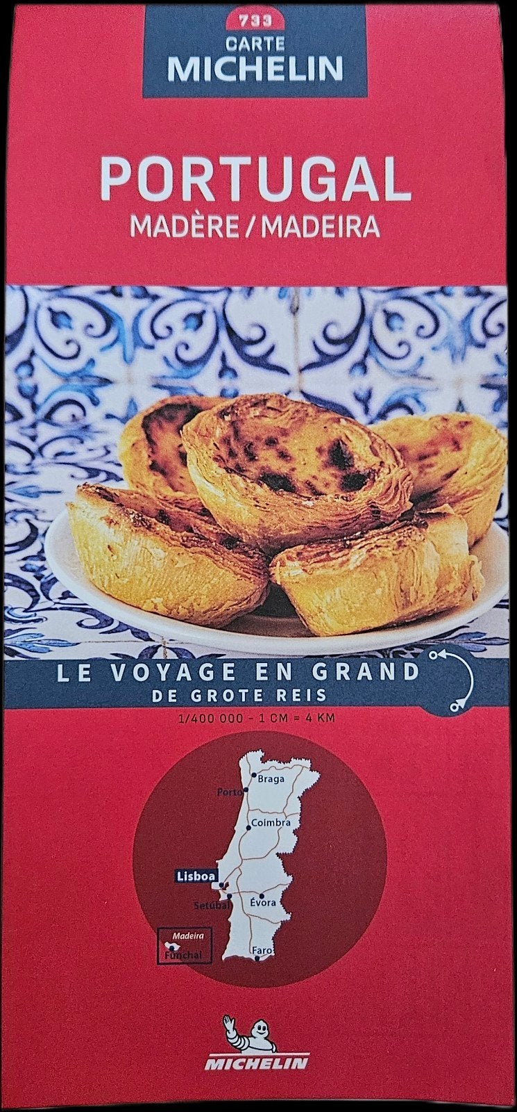 Michelin Kaart Portugal - Madeira (733), Michelin, Nieuw, Ophalen of Verzenden, Reisgids of -boek