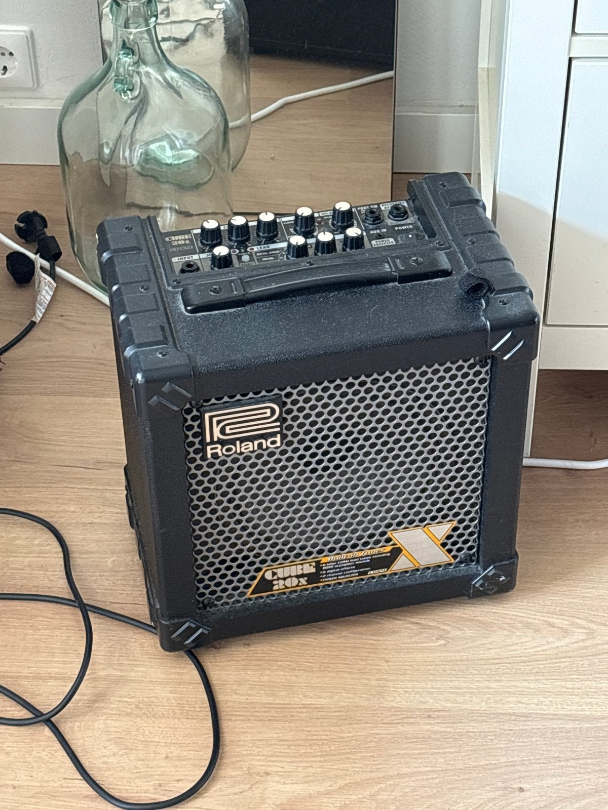Roland Cube-20X Gitaarversterker, Muziek en Instrumenten, Ophalen, Gebruikt, Gitaar, Minder dan 50 watt