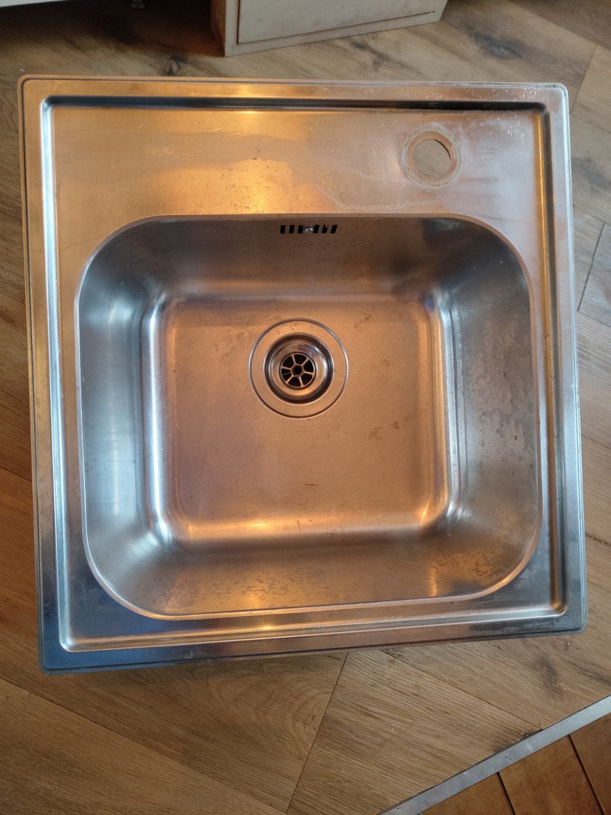 IKEA spoelbak, Ophalen