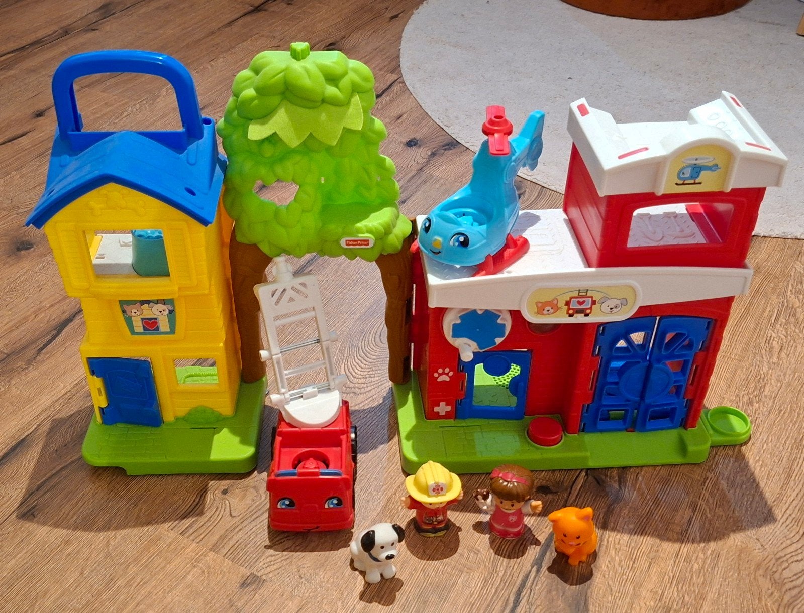 Little people dierenreddingspost, Ophalen of Verzenden, Zo goed als nieuw, Speelset, Met geluid