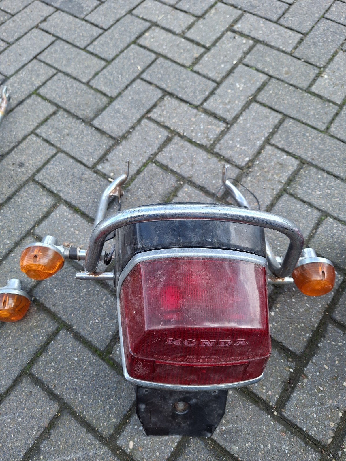 Honda MB/MT Achterspatbord met achterlicht en knipperlichten, Ophalen of Verzenden, Gebruikt