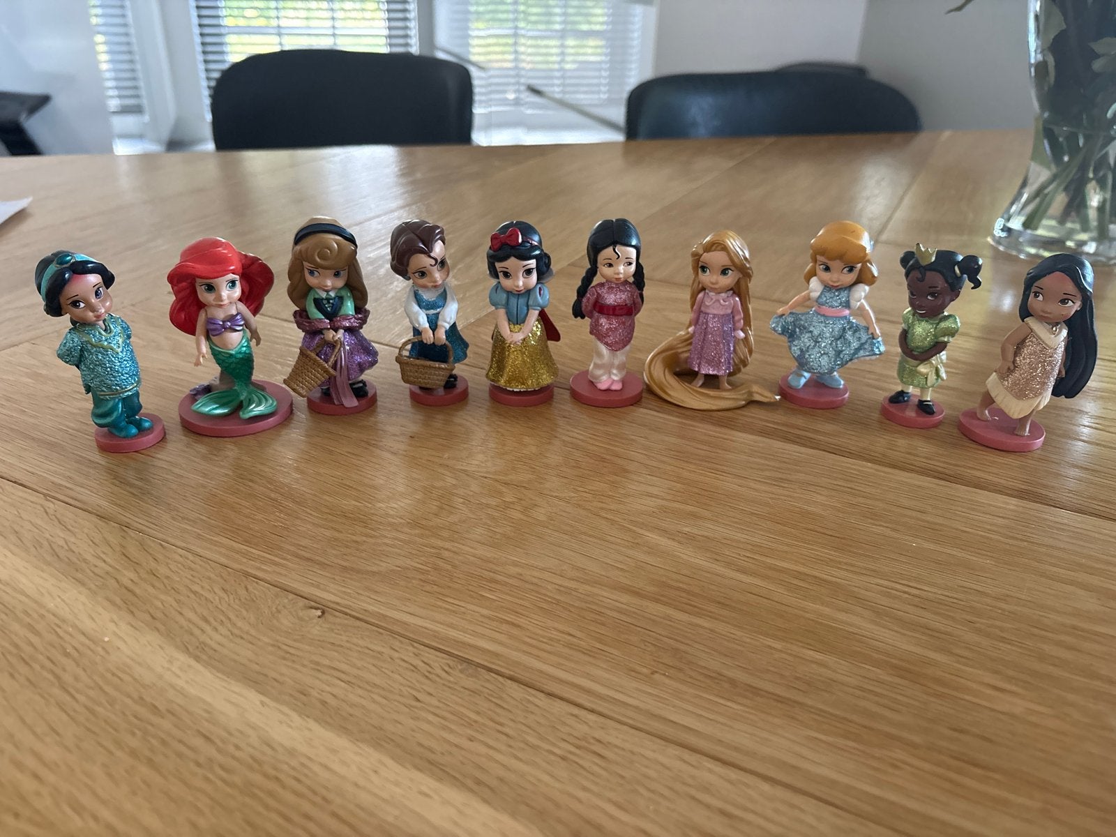 Disney Prinsessen Beeldjes Set - 10 Stuks, Ophalen of Verzenden, Zo goed als nieuw