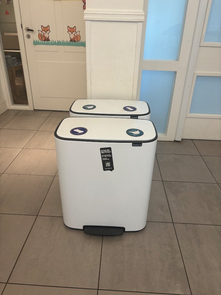 Brabantia Bo touch bin XXL, 40 liter of meer, Ophalen, Nieuw, Rvs