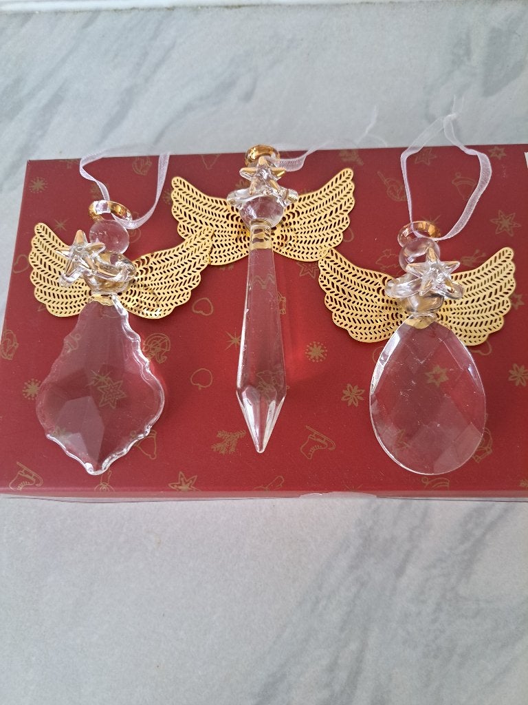 NIEUW IN DOOS Villeroy en boch 3 kerstengel hangers, Diversen, Kerst, Ophalen of Verzenden, Zo goed als nieuw