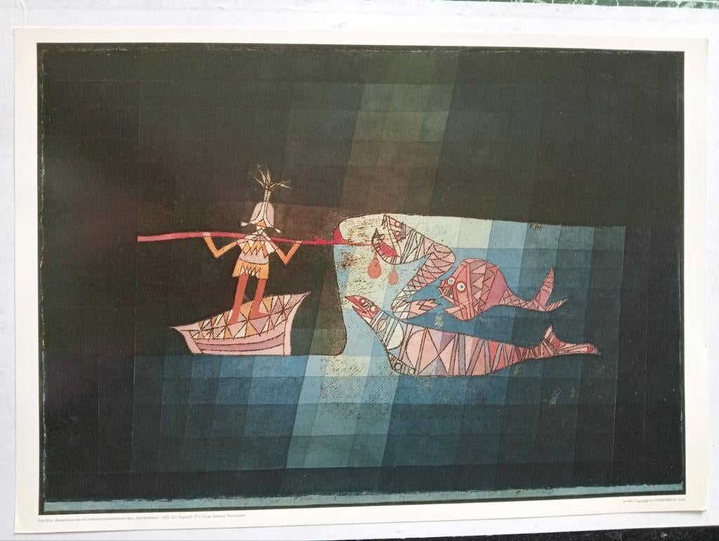 Paul Klee print, Ophalen of Verzenden