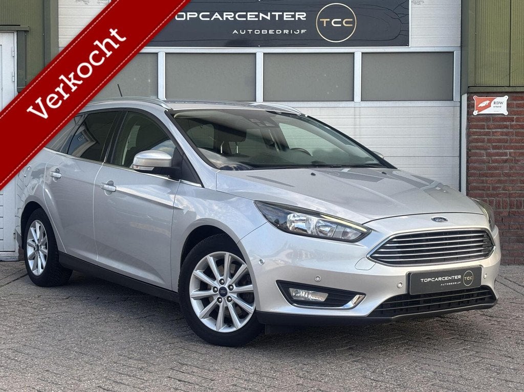Ford Focus Wagon 1.5 Titanium/STOELV/STUURV/CAMERA/TREKH, Auto's, Ford, Bedrijf, Focus, ABS, Achteruitrijcamera, Airbags, Airconditioning