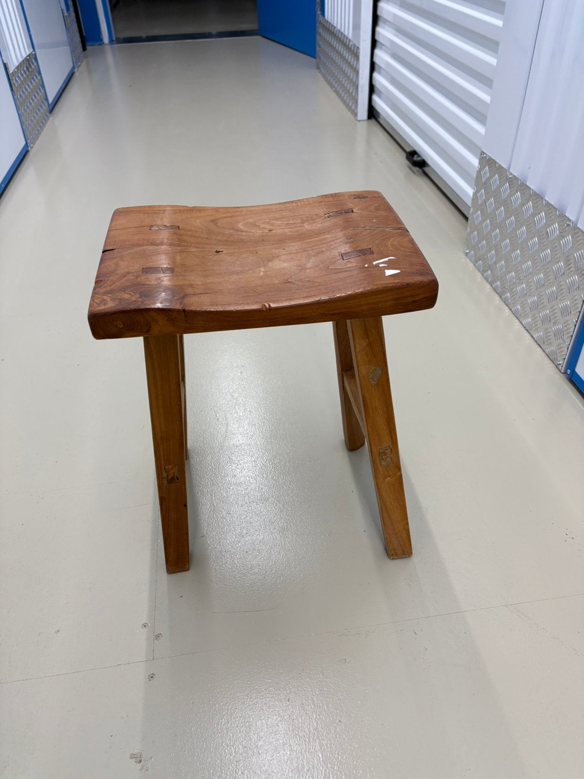 ‘Boeren’ krukje, Ophalen, Zo goed als nieuw, Hout