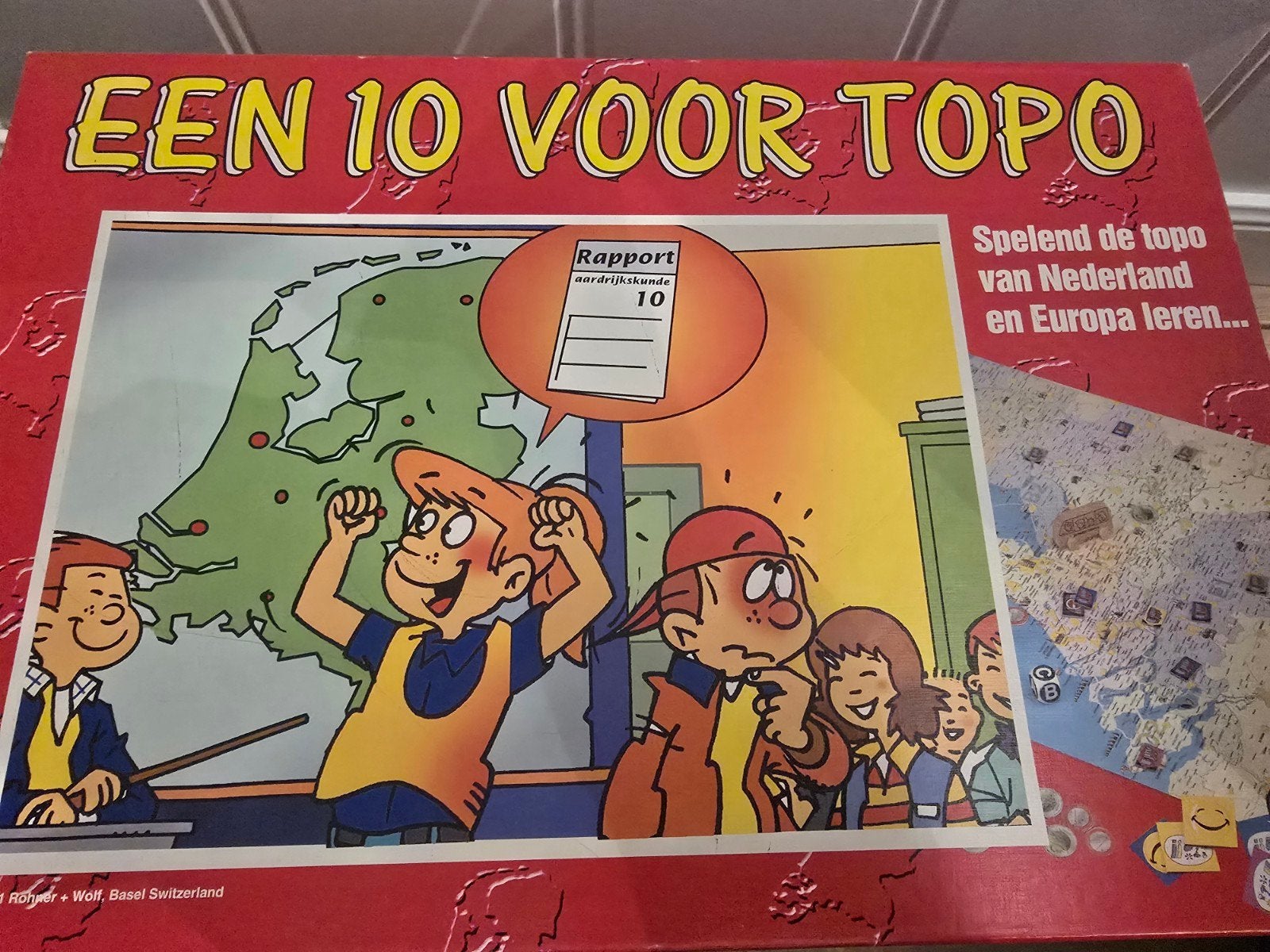 Een 10 voor Topo – Topografiespel, Ophalen of Verzenden